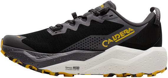 Кроссовки мужские Brooks Caldera 8 Black/Rabbit/Zest - Фото 4 большая