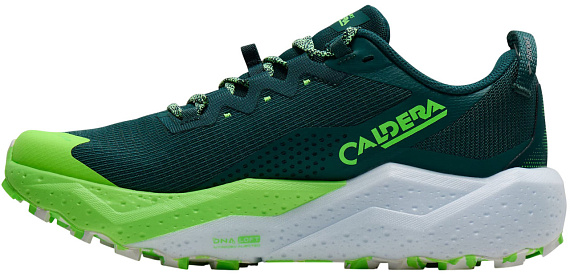 Кроссовки мужские Brooks Caldera 8 Atlantic Deep/Green/White - Фото 4 большая