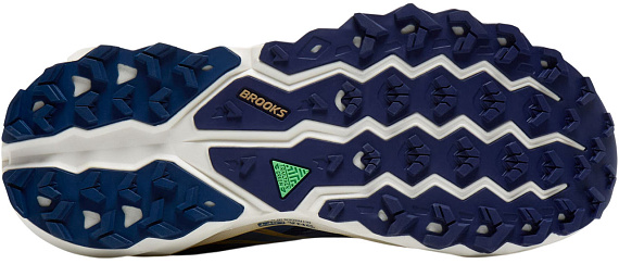 Кроссовки мужские Brooks Cascadia 19 Beacon Blue/Starfish/Coconut - Фото 5 большая