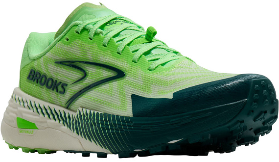 Кроссовки мужские Brooks Catamount 4 Green/Greengecko/Atlantic Deep - Фото 2 большая