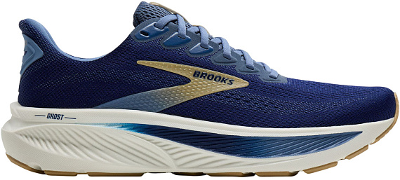 Кроссовки мужские Brooks Ghost 17 Beacon Blue/Moonlight/Starfish - Фото 1 большая