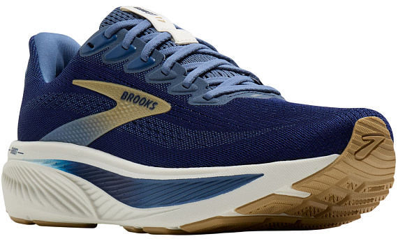Кроссовки мужские Brooks Ghost 17 Beacon Blue/Moonlight/Starfish - Фото 2 большая