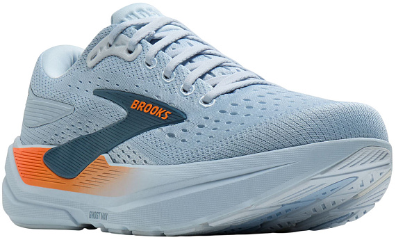 Кроссовки мужские Brooks Ghost Max 3 Skyway/Blue/Orange - Фото 2 большая