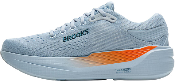 Кроссовки мужские Brooks Ghost Max 3 Skyway/Blue/Orange - Фото 4 большая