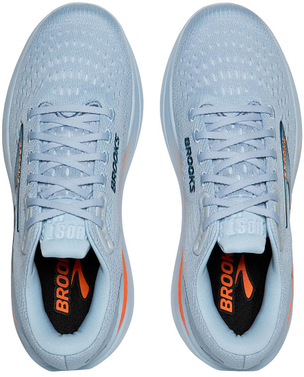 Кроссовки мужские Brooks Ghost Max 3 Skyway/Blue/Orange - Фото 5 большая