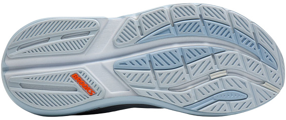 Кроссовки мужские Brooks Ghost Max 3 Skyway/Blue/Orange - Фото 6 большая