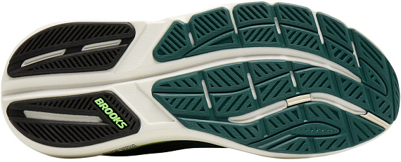 Кроссовки мужские Brooks Ghost Max 3 Atlantic Deep/Black/Green - Фото 6 большая