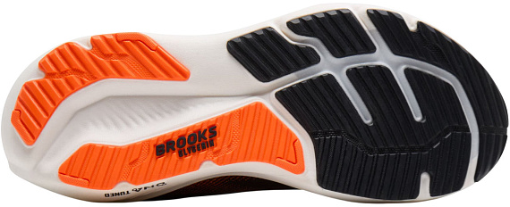 Кроссовки мужские Brooks Glycerin 23 Phantom/Orange/Sand - Фото 6 большая