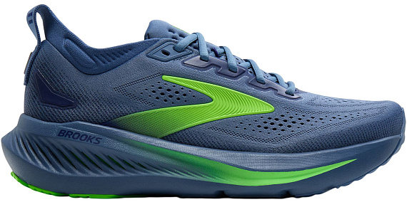 Кроссовки мужские Brooks Glycerin 23 Moonlight/Blue/Green Gecko - Фото 1 большая