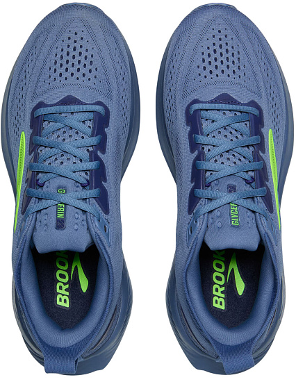 Кроссовки мужские Brooks Glycerin 23 Moonlight/Blue/Green Gecko - Фото 5 большая