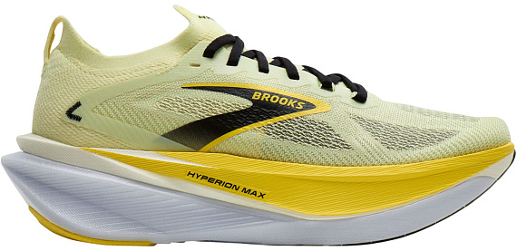 Кроссовки мужские Brooks Hyperion Max 3 Luminary/Cyber Yellow/Black - Фото 1 большая