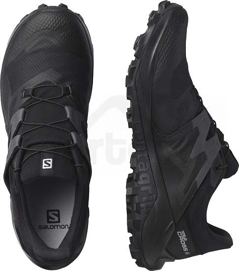 Кроссовки мужские Salomon Wildcross 2 Gtx Black/Black/Eb - Фото 6 большая