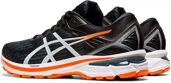 Кроссовки мужские ASICS GT-2000 9 Black/White - Фото 3 большая