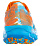 Кроссовки мужские ASICS Novablast Digital Aqua/Marigold Orange - Фото 3 малая