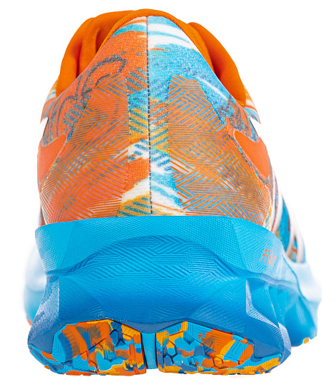 Кроссовки мужские ASICS Novablast Digital Aqua/Marigold Orange - Фото 3 большая