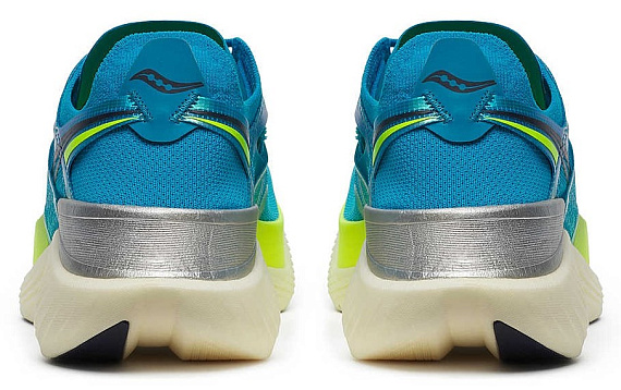 Кроссовки мужские Saucony Endorphin Elite Viziblue/Citron - Фото 6 большая