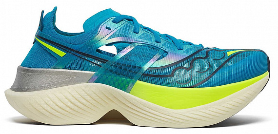 Кроссовки мужские Saucony Endorphin Elite Viziblue/Citron - Фото 1 большая