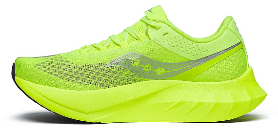 Кроссовки мужские Saucony Endorphin Pro 4 Citron/Silver - Фото 2 большая