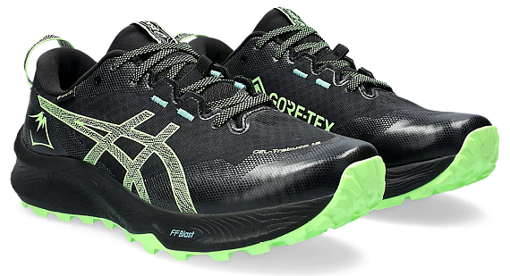 Кроссовки мужские ASICS Gel-Trabuco 12 Gtx Gtxblack/Illuminategreen - Фото 2 большая