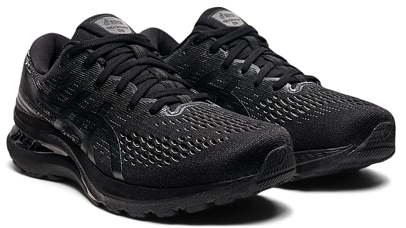 Кроссовки мужские ASICS Gel-Kayano 28 Black/Graphite Gray - Фото 2 большая