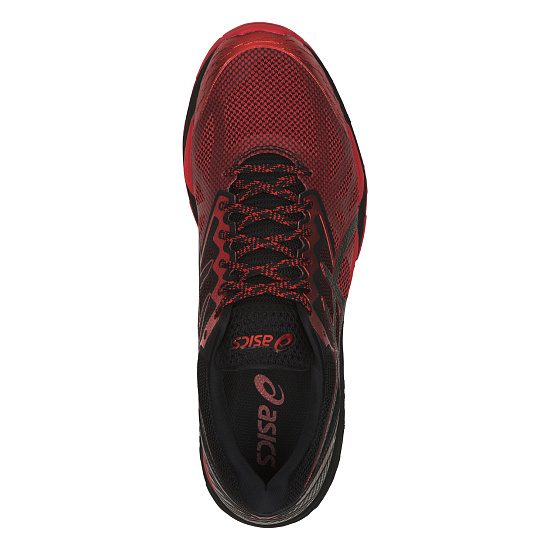 Кроссовки мужские ASICS Gel-FujiTrabuco 6 Black/Fiery Red/Black - Фото 7 большая