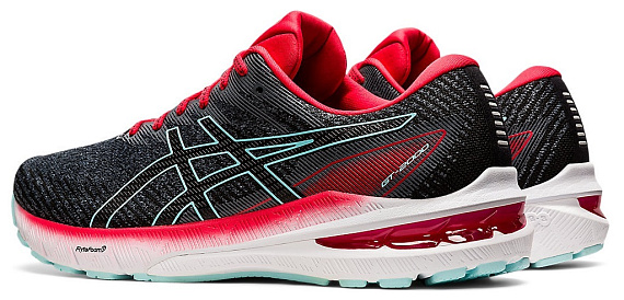 Кроссовки мужские ASICS GT-2000 10 Metropolis/Electric Red - Фото 3 большая