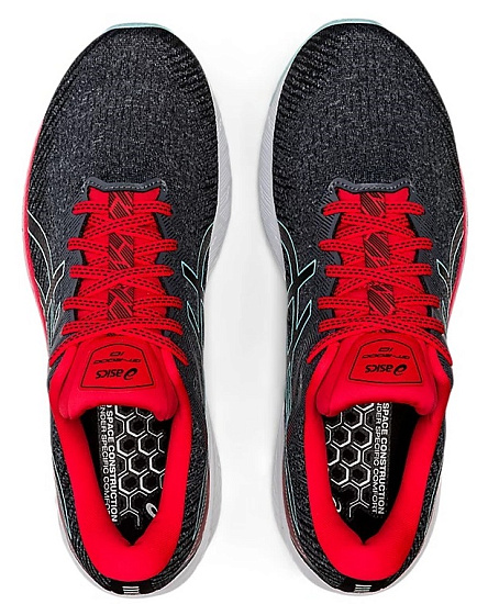 Кроссовки мужские ASICS GT-2000 10 Metropolis/Electric Red - Фото 6 большая