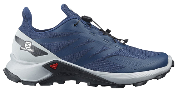 Кроссовки мужские Salomon Supercross Blast Dark Denim/Pe - Фото 1 большая