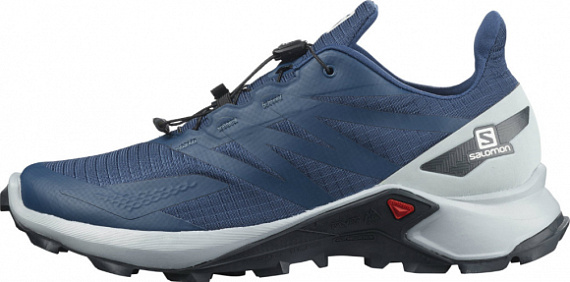 Кроссовки мужские Salomon Supercross Blast Dark Denim/Pe - Фото 2 большая