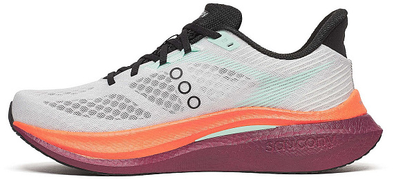 Кроссовки мужские Saucony Endorphin Speed 5 White/Crimson - Фото 5 большая