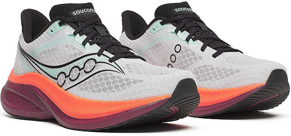 Кроссовки мужские Saucony Endorphin Speed 5 White/Crimson - Фото 6 большая