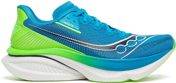 Кроссовки мужские Saucony Endorphin Azura Cobalt/Slime - Фото 1 большая