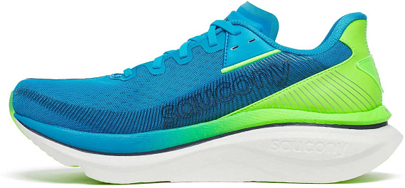 Кроссовки мужские Saucony Endorphin Azura Cobalt/Slime - Фото 3 большая