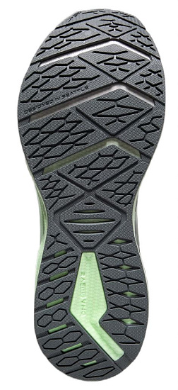 Кроссовки мужские Brooks Levitate 6 Primer Grey/Neon Green - Фото 6 большая