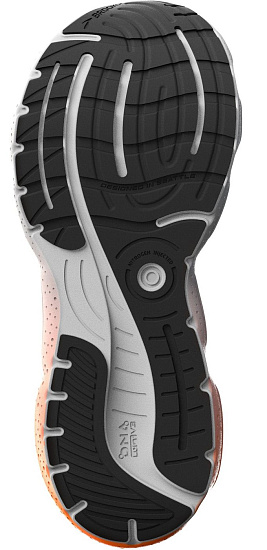 Кроссовки мужские Brooks Glycerin 20 Black/Classic Blue/Orange - Фото 6 большая