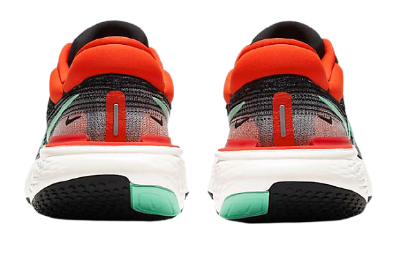Кроссовки мужские Nike Zoomx Invincible Run Flyknit Black/Chile Red/Green Glow - Фото 4 большая