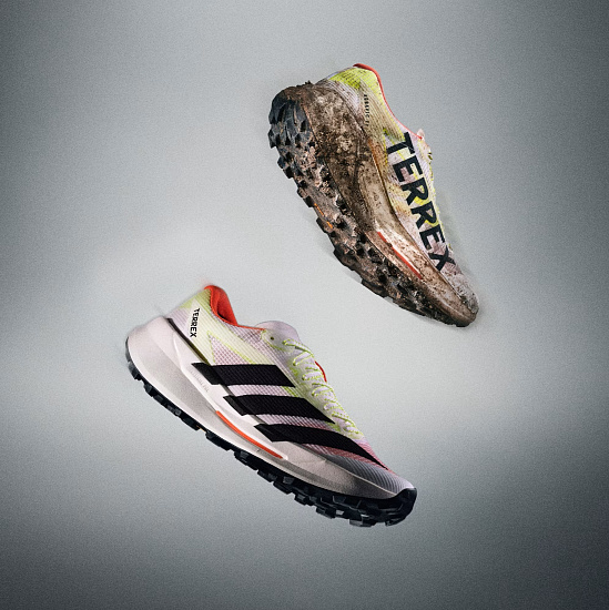 Кроссовки мужские Adidas Terrex Agravic AT Ftwwht/Cblack/Impora - Фото 11 большая