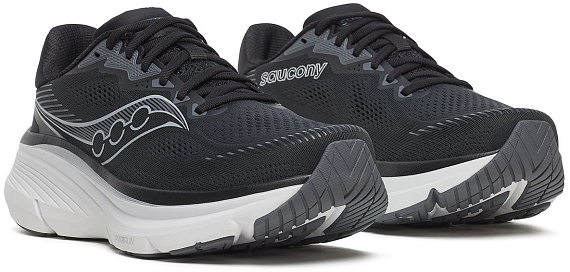 Кроссовки мужские Saucony Guide 19 Black/Silver - Фото 3 большая