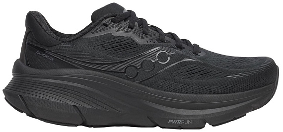 Кроссовки мужские Saucony Guide 19 Triple Black - Фото 1 большая