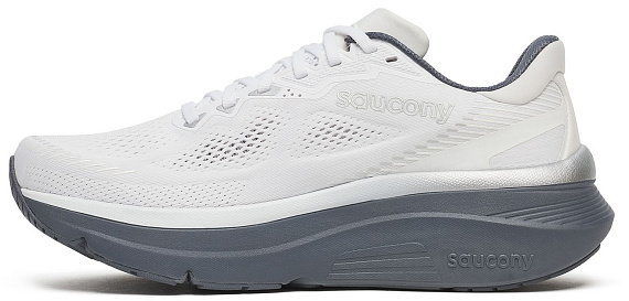 Кроссовки мужские Saucony Guide 19 White/Shadow - Фото 4 большая