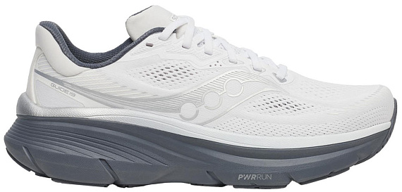 Кроссовки мужские Saucony Guide 19 White/Shadow - Фото 1 большая