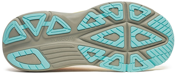 Кроссовки мужские Saucony Guide 19 Vizigold/Laurel - Фото 4 большая