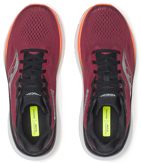 Кроссовки мужские Saucony Guide 19 Crimson/Fire - Фото 5 большая