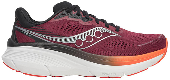 Кроссовки мужские Saucony Guide 19 Crimson/Fire - Фото 1 большая
