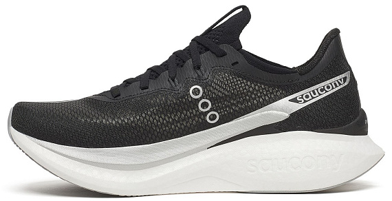 Кроссовки мужские Saucony Endorphin Pro 5 Black/Silver - Фото 4 большая