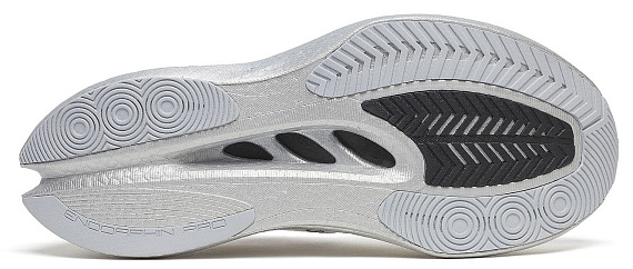 Кроссовки мужские Saucony Endorphin Pro 5 White/Black - Фото 6 большая