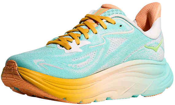 Кроссовки мужские Hoka Clifton 10 Blue Spark/White - Фото 4 большая