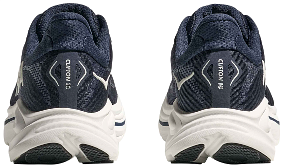Кроссовки мужские Hoka Clifton 10 Navy/White - Фото 2 большая