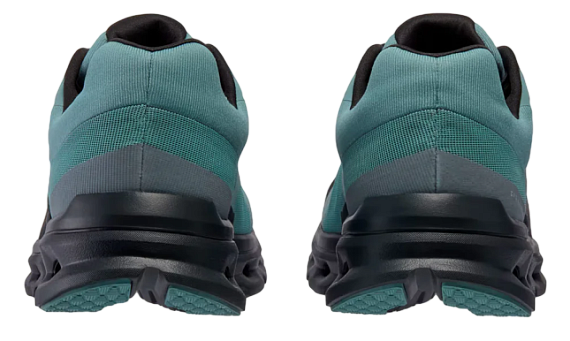Кроссовки мужские On Cloudrunner Waterproof 1 Black/Tide - Фото 4 большая