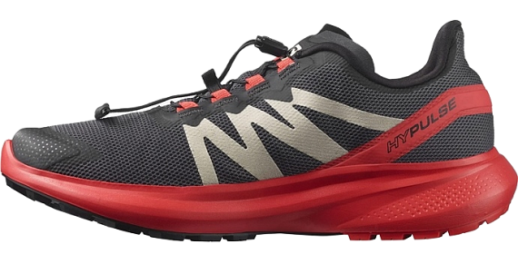 Кроссовки мужские Salomon Hypulse Magnet/Poppy Red/Black - Фото 3 большая